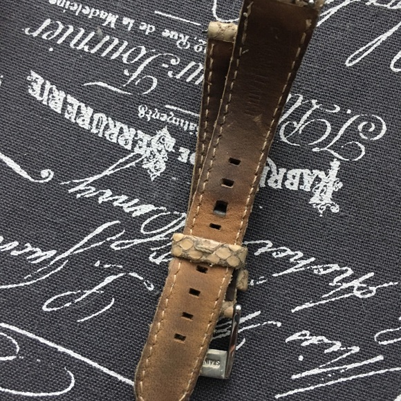 FOSSIL rhinestone watch w/ 9 interchangeable bands - Picture 5 of 8